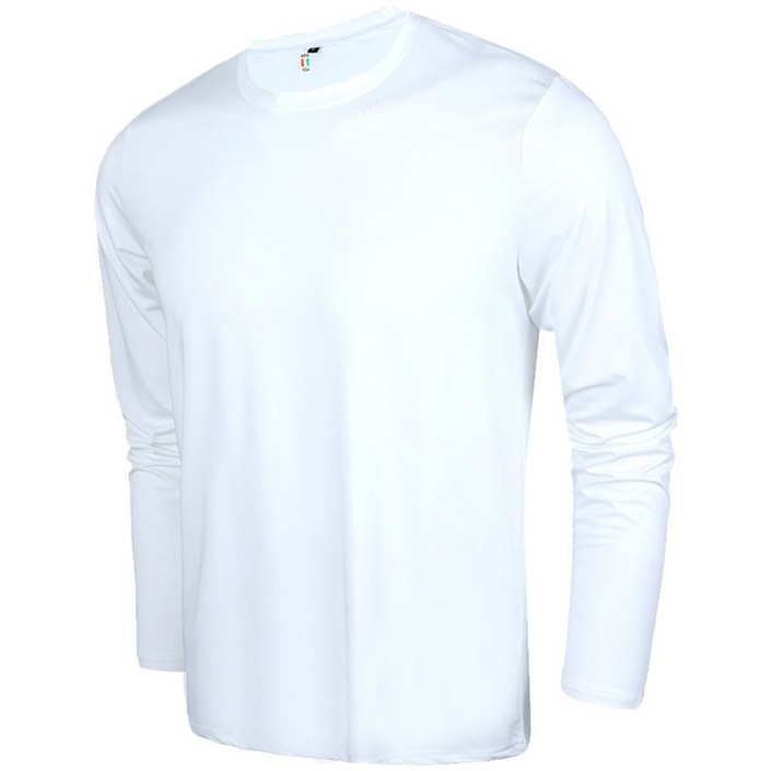 노블진 1+1 남성용 기능성 작업복 긴팔 라운드 냉감 티셔츠 상의