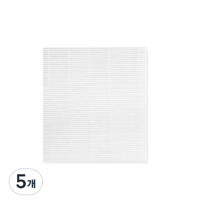 티에스아이 에어드레서 미세먼지 필터 3벌용, 1개, 5개