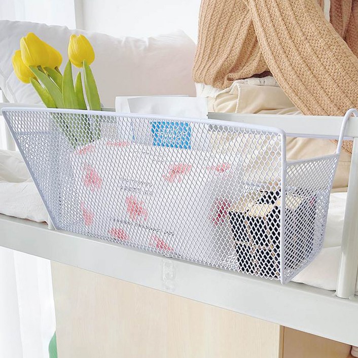마메 걸이형 침대 수납바구니