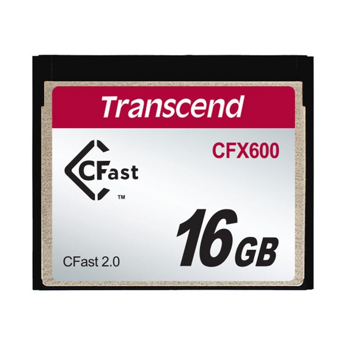 트랜센드 Cfast 2.0 CF카드 TS16GCFX600, 16GB