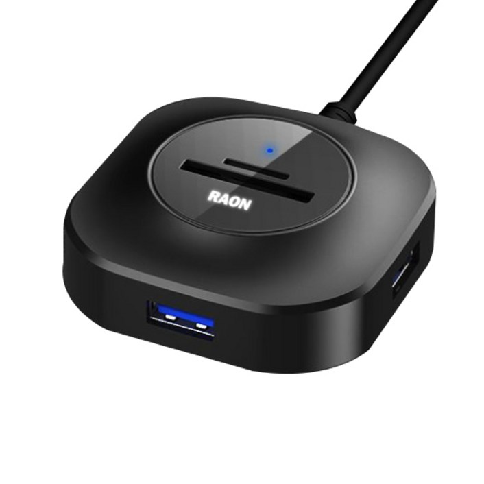 라온 USB 3 0 5in 1 허브 카드리더기