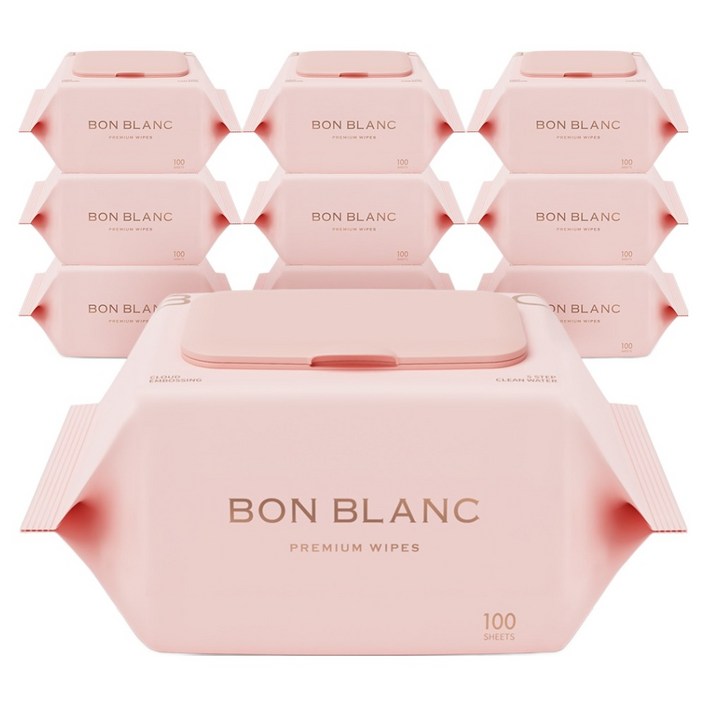 본블랑 순한 물티슈 캡형