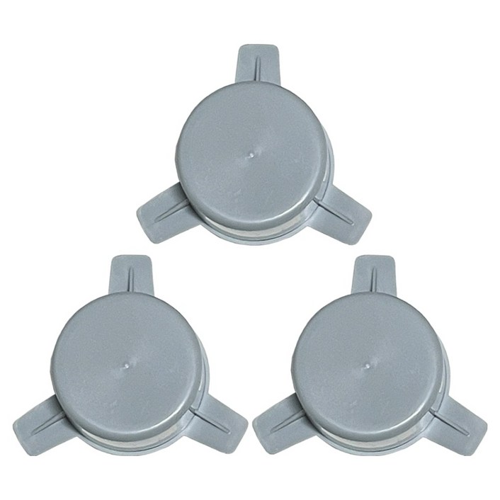 이지리빙 싱크대 냄새차단 덮개 봉수캡 2.5cm, 단일색상, 3개