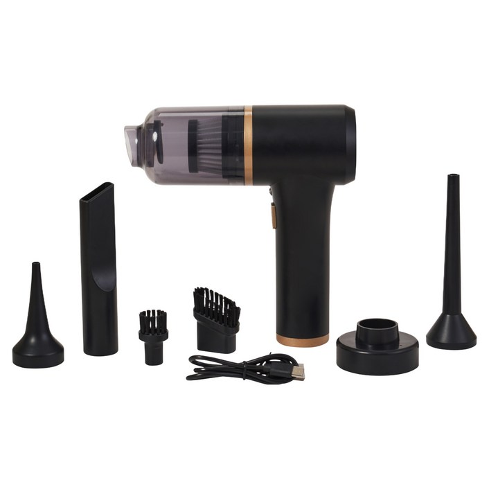 볼트라 진공 무선 차량용 청소기, DVC2000, 블랙