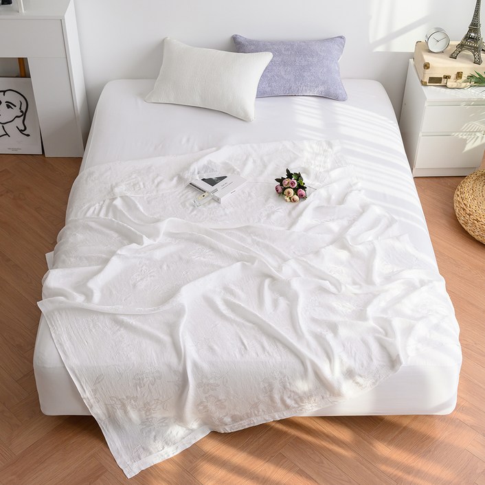 아이닉스 시원한 피그먼트 풍기 인견 100 여름 홑이불