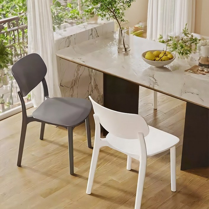 식탁의자 4개 카페의자 등받이 편한식탁의자 4P
