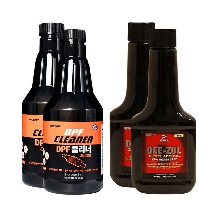 벨퍼포먼스 탑클래스 프로샷 DPF클리너 + 벨퍼포먼스 원샷 연료첨가제 세트, 2개, 1L