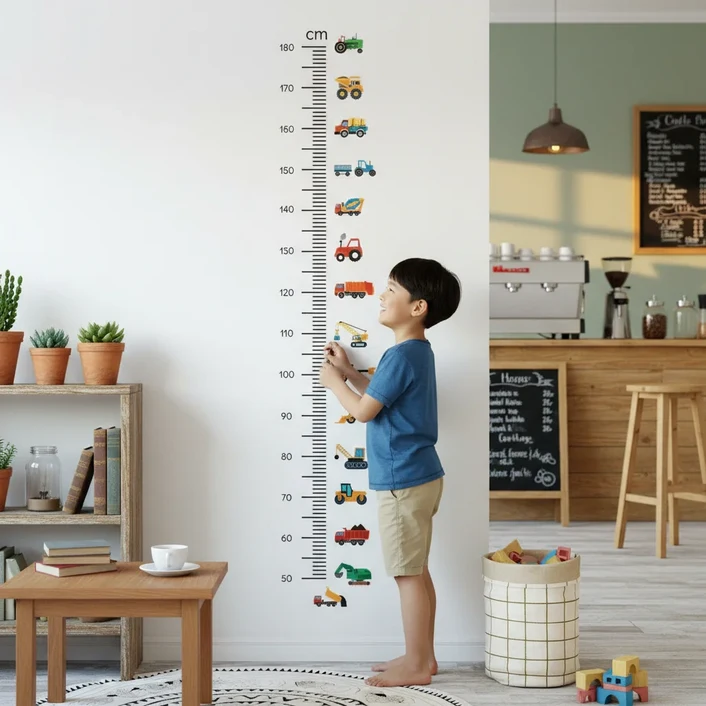 베베노트 자국 없는 아기방 벽 스티커 아이방 키 포인트 인테리어