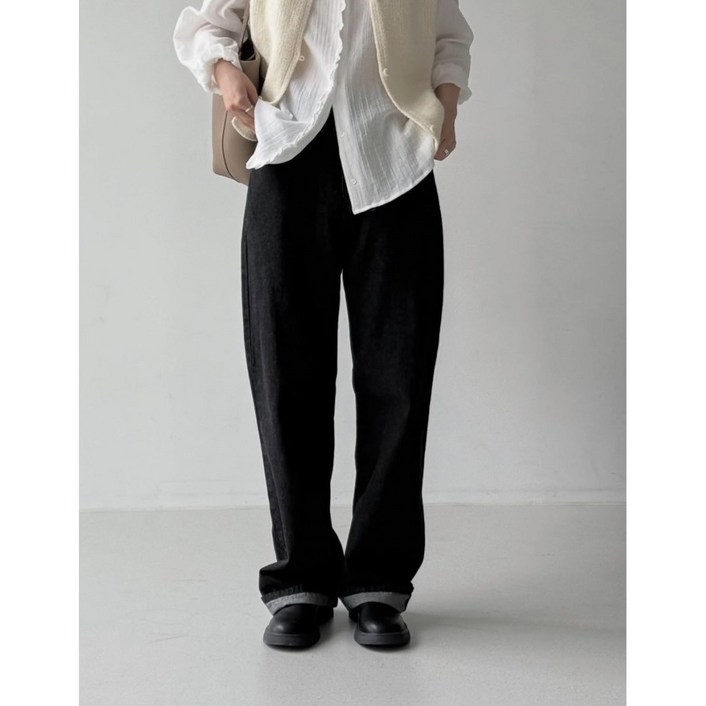 에이미그레이스 레오 블랙 데님