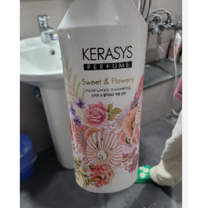 케라시스 퍼퓸샴푸 스위트플라워, 1000ml, 3개