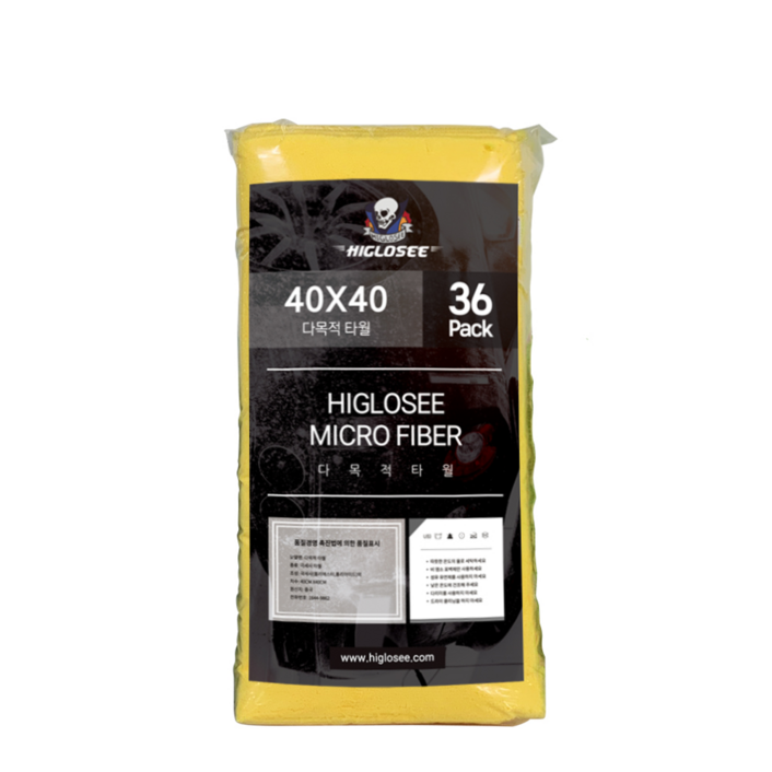 하이글로씨 다목적 극세사 타월 36pack