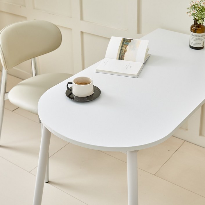 반타원식탁테이블 800X600 반달형 반원형 DIY식탁