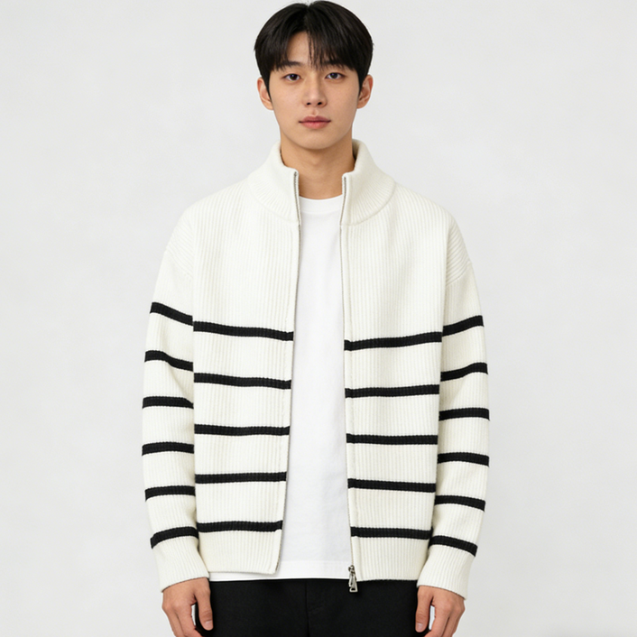 스타일닥터 남성 니트 스웨터 추동 루즈핏 카디건