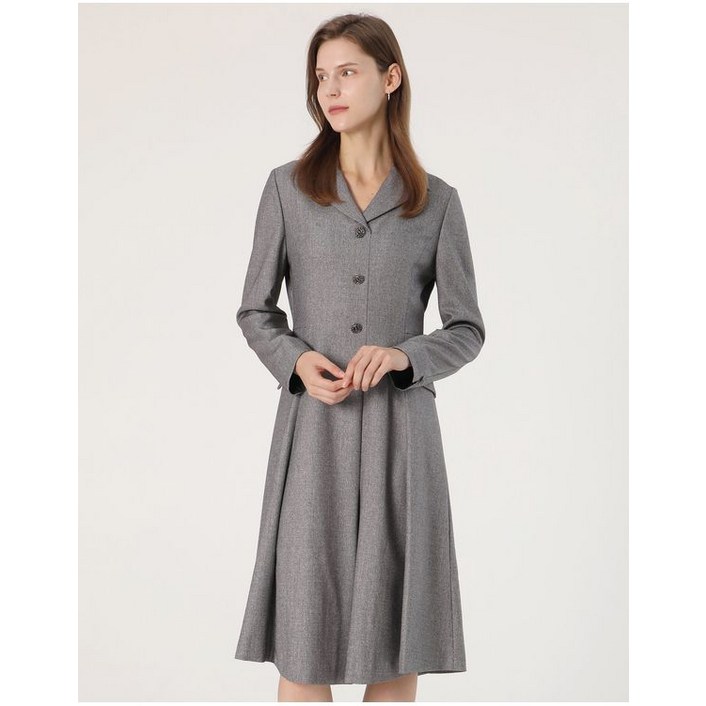 정품발송 레노마레이디 더레노마 카라넥 플레어 원피스-CC31OP040 360549