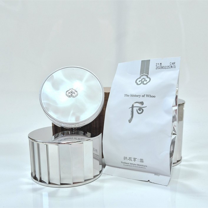 더 후 공진향설 미백 수분광 쿠션 21호 /본품13g+리필13g