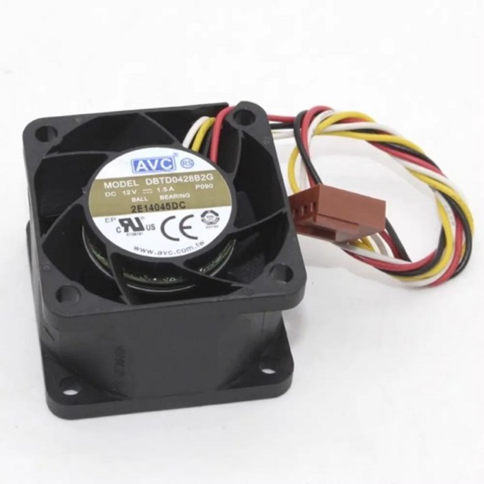 호환 Fan For AVC DBTD0428B2G 12V 1.5A 4028 4CM Violent High Air Cooling