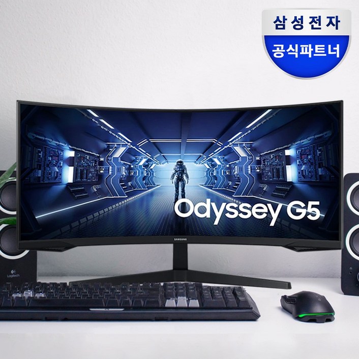 삼성전자 86.4cm QHD 오디세이 G5 게이밍 모니터