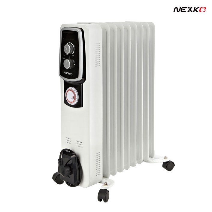 넥스코 전기 라디에이터 가정용 사무실 화장실 욕실 온수 소형 미니 방열기 NKR05T