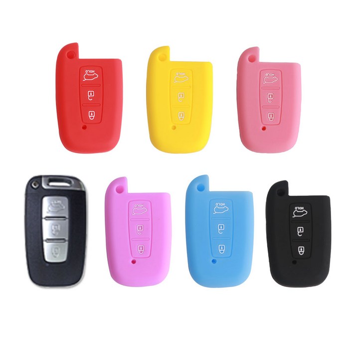 실리콘 자동차 키 케이스 키홀더 키 커버