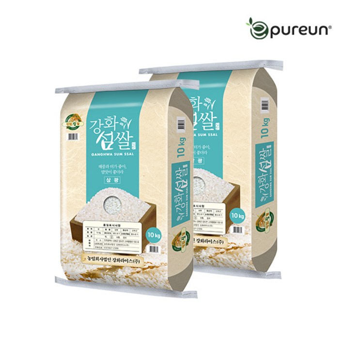 농협 [이쌀이다] 23년산 강화섬쌀 삼광 20kg, 1