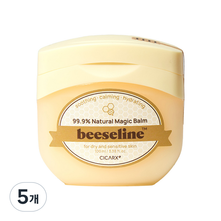 시카알엑스 비세린 내추럴 매직 밤, 5개, 100ml