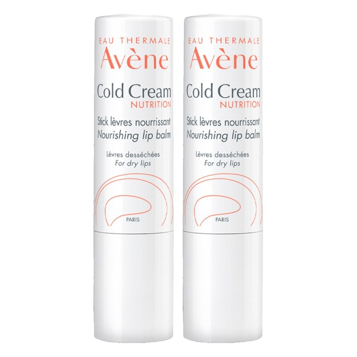 아벤느 콜드크림 너리싱 립밤, 단일색상, 4g, 2개