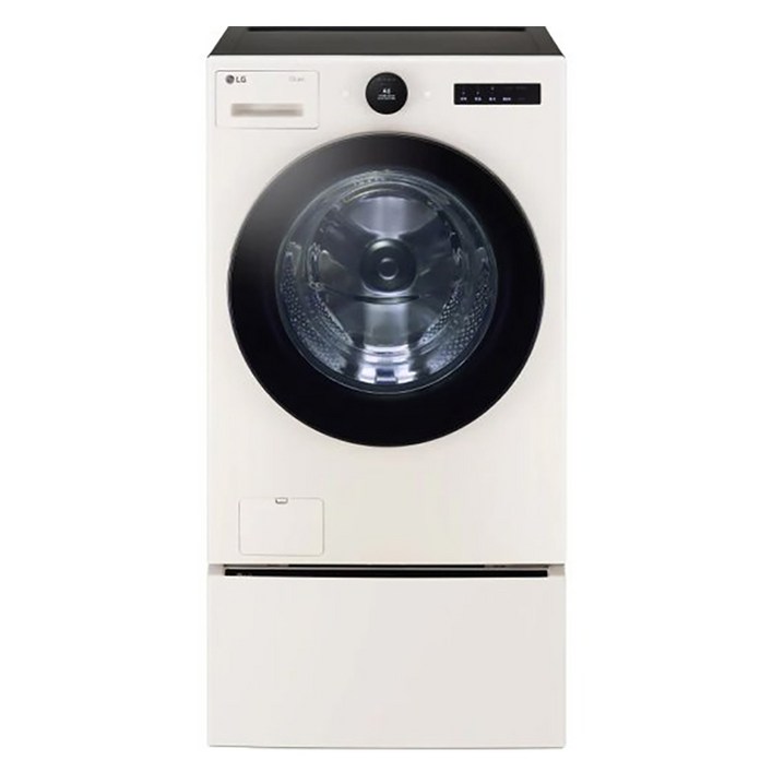 LG전자 트롬 오브제컬렉션 세탁기 + 미니워시 FG21ENX 21kg + 4kg 세트 방문설치