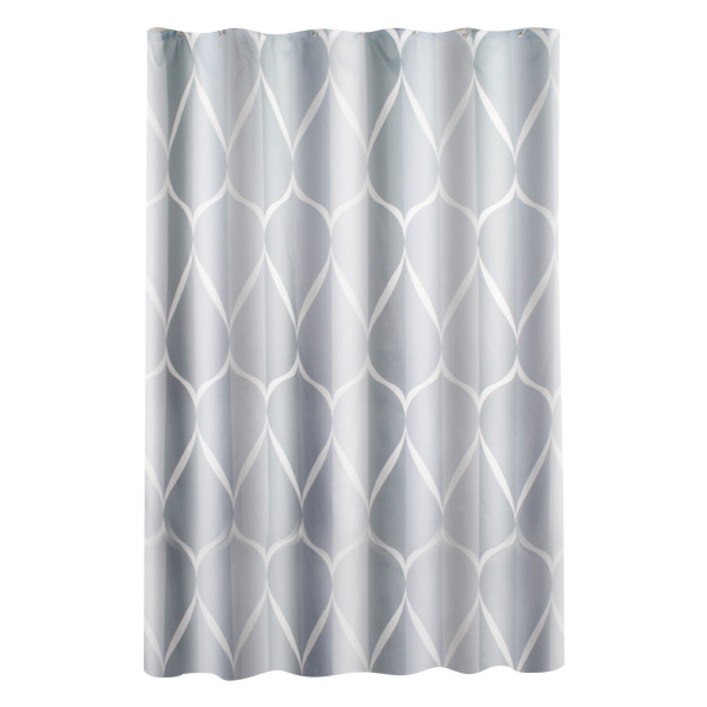 마켓감성 방수샤워커튼 타입6 80 x 180 cm