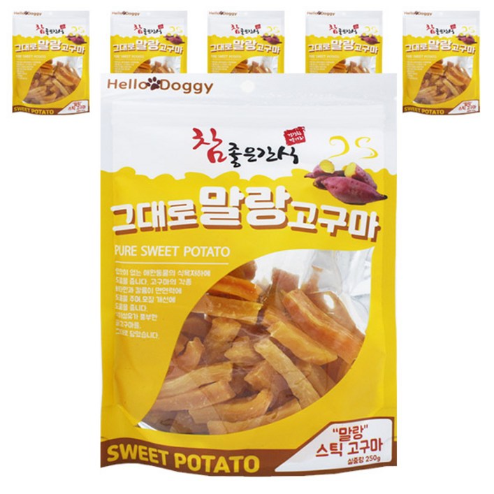 참좋은간식 그대로 말랑 스틱 고구마 건조간식 250g