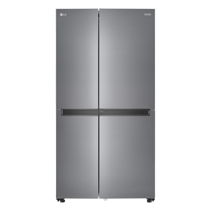 LG전자 디오스 양문형냉장고, 실버, S834S20Q