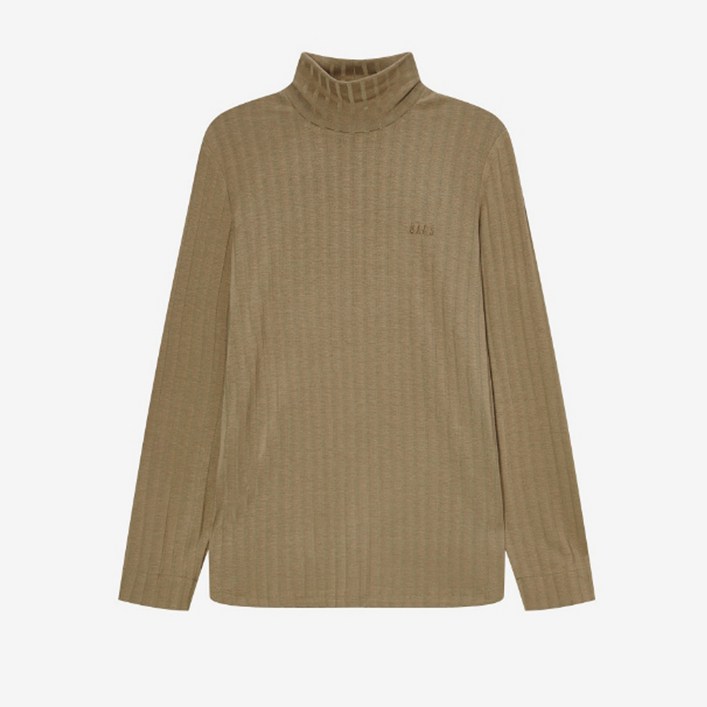 닥스 여성용 로고 자수 긴팔 티셔츠 DLTS2D995