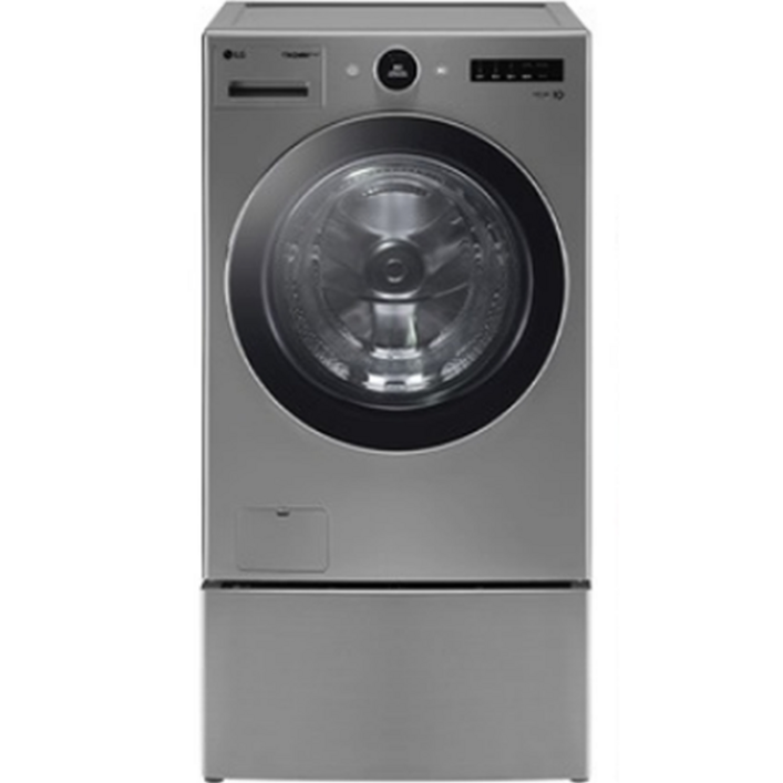 LG 트롬 오브제컬렉션 트윈워시 드럼세탁기 23kg 미니워시 4kg 모던 스테인리스 방문설치 LG 트롬 오브제컬렉션 트윈워시 드럼세탁기 23kg 미니워시 4kg 모던 스테인리스 방문설치