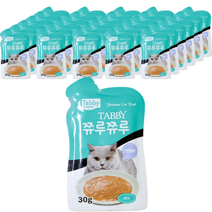 테비토퍼 고양이 쮸루쮸루 간식 12p