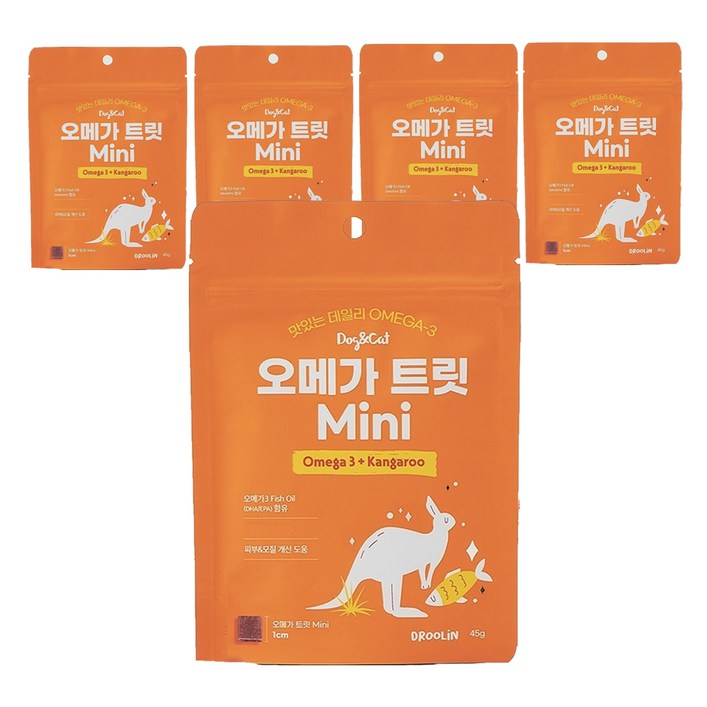 드룰린 강아지 오메가3 트릿 mini