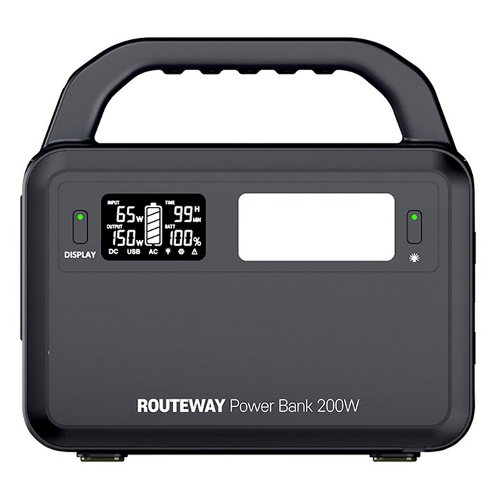 루트웨이 캠핑용 휴대용 파워뱅크 200W