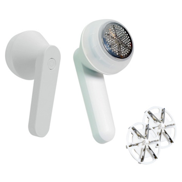 인사이디 보풀 제거기 C타입 충전식, 화이트, ICR720