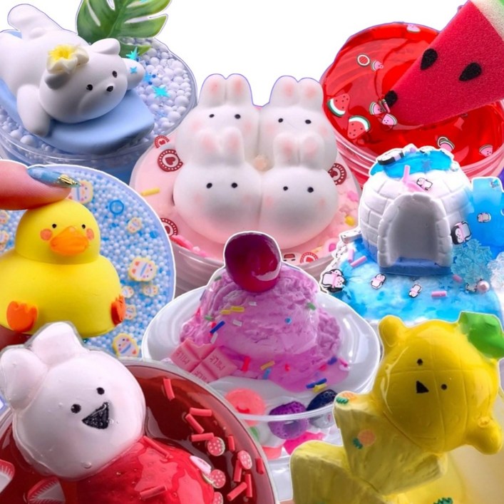 에밀리슬라임 슬라임 5종 세트, 랜덤 발송, 1세트