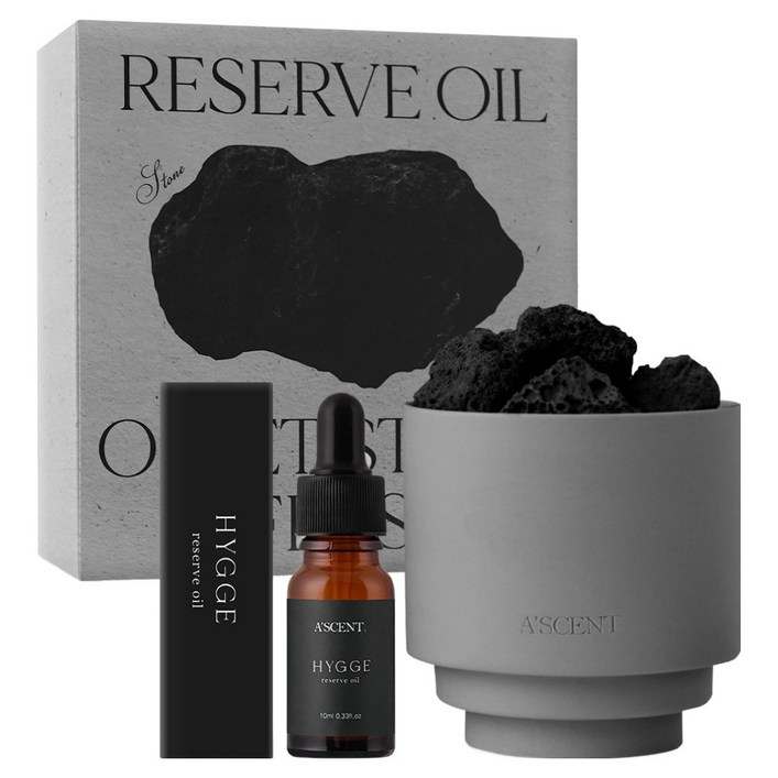 에이센트 오브제 스톤디퓨저, 휘게, 10ml, 1개