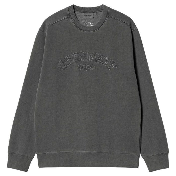 칼하트윕 남성용 WIP 벌스 스크립트 스웻셔츠
