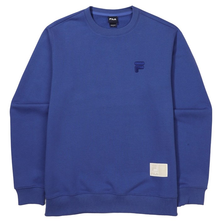 휠라 남녀공용 유니 에센셜 레귤러핏 라운드 맨투맨 FS2POF3101X