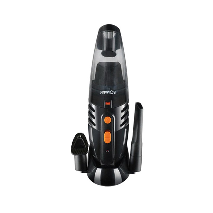 보만 충전식 핸디형 무선청소기, 블랙  오렌지, VC7210