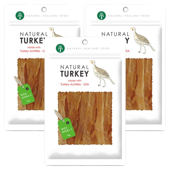 네츄럴코어 강아지 아킬레스S 힘줄 육포