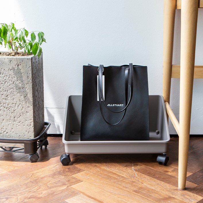 플라팜 책상 아래 가방 정리함, 그레이, 1개