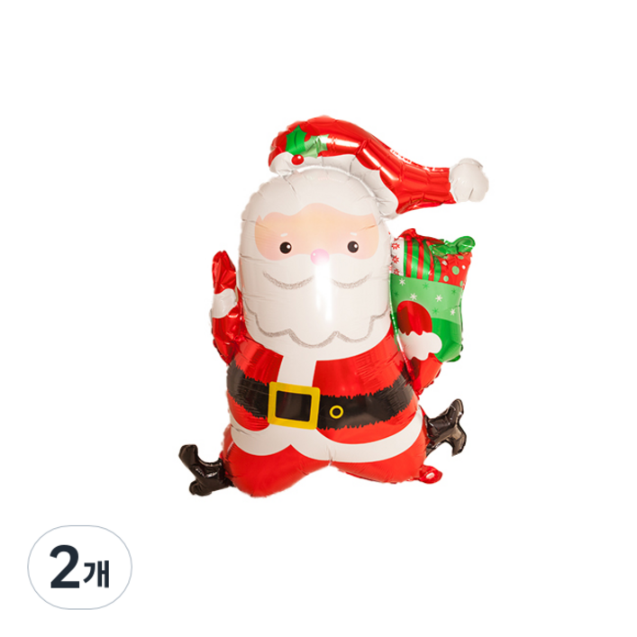 산타할아버지 은박풍선