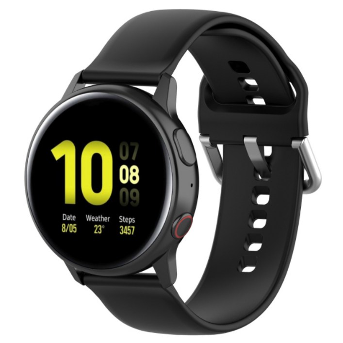 메오르 갤럭시워치 호환 실리콘 스포츠 버클 스트랩