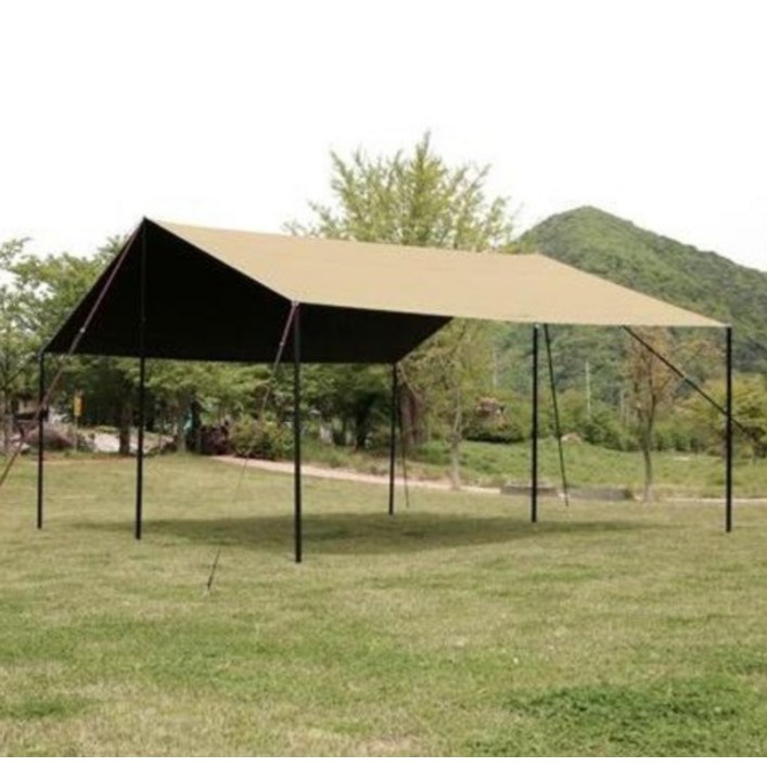 홀리데이코리아 캠핑 500D 렉타 타프 스킨