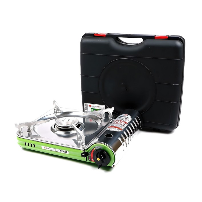 썬터치 휴대용 가스레인지, 혼합색상, 1개