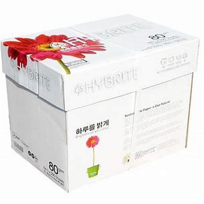 하이브라이트 80g 복사용지, A4, 2500개
