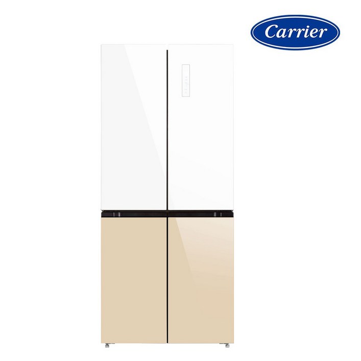 캐리어 인증점 모드비 412L 피트인 파스텔 냉장고 MRNF412EPM1 베이지, MRNF412EPM1