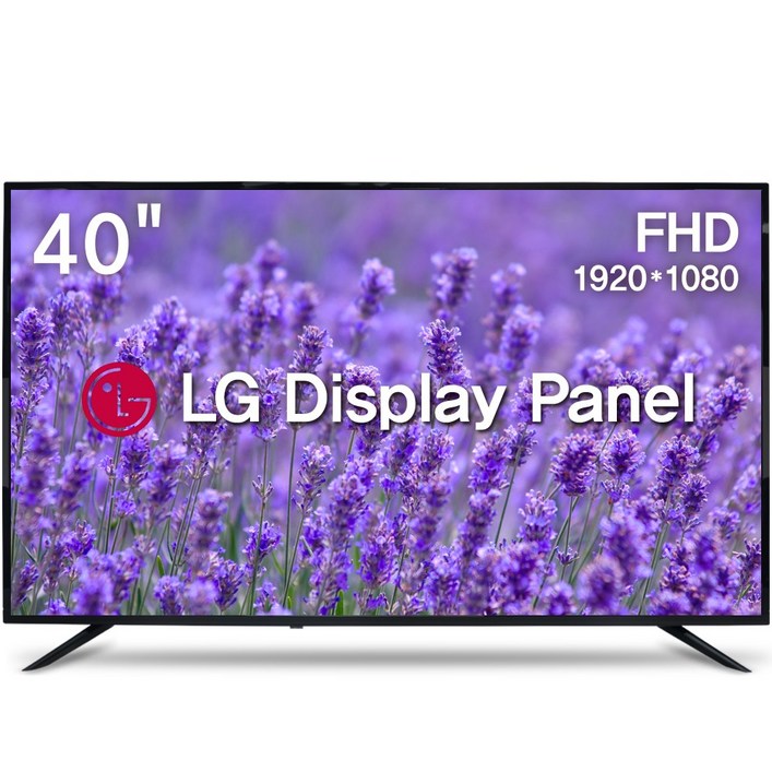 위드라이프 40인치 FHD TV IPS대기업정품패널 고화질티비, 고객직접설치, 스탠드형, 40F, 101cm40인치